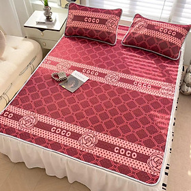 Mua Set 3 món chiếu điều hòa Coco kèm 2 vỏ gối nằm màu Đỏ là sự lựa chọn tuyệt vời cho mùa hè mát lạnh