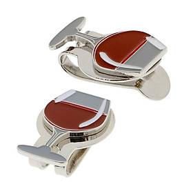 2 Pieces Alloy Golf Ball Marker Hat Clip Durable Golf Gift Red