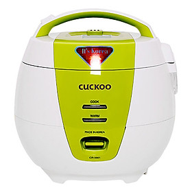 Nồi Cơm Điện Nắp Gài Cuckoo CR- 0661 màu xanh - 1L - Hàng Chính Hãng