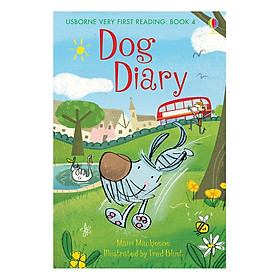 [Download Sách] Sách thiếu nhi tiếng Anh - Usborne Very First Reading: Dog Diary