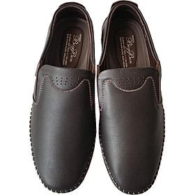 Giày Mọi Nam BIGGBEN Da Bò Thật GM132