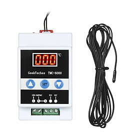 Bộ Điều Khiển Nhiệt Độ Kỹ Thuật Số Có Đầu Dò Cảm Biến GeekTeches TMC-6000 (110 - 240V)