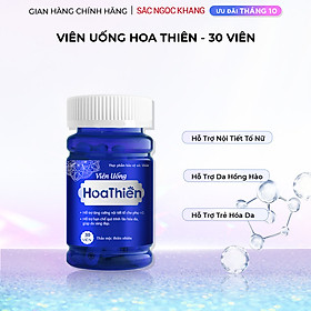 Viên Uống Hoa Thiên Hộp 30 Viên Giúp Đẹp Da Cân Bằng Nội Tiết Tố Cải Thiện Sinh Lý Nữ