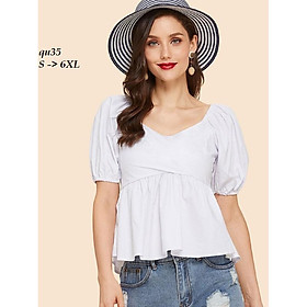 TOP199 ÁO KIỂU NỮ TAY PHỒNG THỜI TRANG