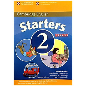 Ảnh bìa Cambridge Young Learner English Test Starters 2: Student Book