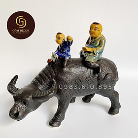 Mua Tượng Mục Đồng Chăn Trâu Gốm Sứ Bát Tràng