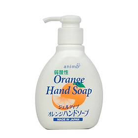 Nước rửa tay kháng khuẩn hương Cam Animo Orange Hand Soad Nhật Bản 200ml