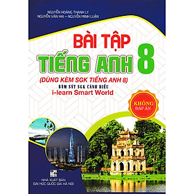 Sách ( Kèm File Đáp Án) - Bài Tập Tiếng Anh 8 - Không Đáp Án (Bám Sát SGK Cánh Diều) - HA