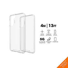 Ốp lưng chống sốc Gear4 D3O Crystal Palace 4m cho Samsung Galaxy S21 Series - Hàng chính hãng