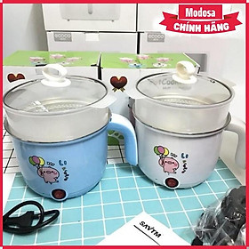 Mua Ca Nấu Mì Lẩu Mini Modosa Có Lồng Hấp  Ca Điện Nấu Mì Đa Năng Siêu Tốc  Tiện Ích Chất Lượng - Hàng Chính Hãng