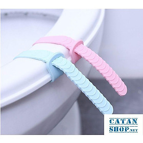 Mua Combo 2 Dây Silicon Mở Nâng Đóng Nắp Bồn Cầu Giữ Vệ Sinh Tay Siêu Tiện Lợi GD184-DayNangBC-2