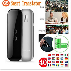 Hình ảnh sách Máy phiên dịch cầm tay Translaty 40 Languages Smart Translator Instant Voice