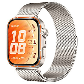Dây Thép Milan Phantom cho Huawei Watch Fit 3 / Huawei Watch Fit 4 / Huawei Watch Fit 4 Pro / Huawei Watch Fit 5 / Huawei Watch Fit 5 Pro - Hàng Chính Hãng