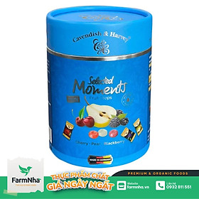 Kẹo Cavendish & Harvey C&H 100g Selected Moments Fruit Drops Hỗn Hợp Nhiều Hương Vị - Chính hãng nhập khẩu từ Đức