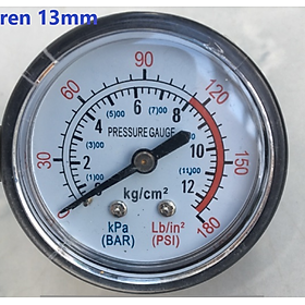 Mua Đồng hồ hơi máy nén khí 8kg ren ngoài 13mm