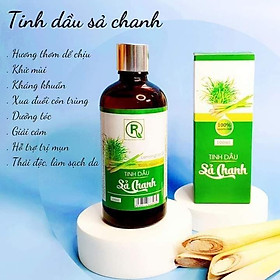 Tinh dầu sả chanh Hồng Tâm 100ml  Khử mùi, xông phòng, đuổi côn trùng, giảm Stress