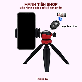 Mua Chân đế Tripod Bluetooth mini TiMa.lala cho điện thoại và máy ảnh K3 - Hàng chính hãng