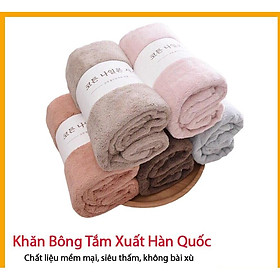 Mua Khăn Tắm Lông Cừu Hàn Quốc Cao Cấp Kích Thước 140x70cm