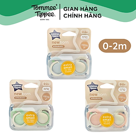 Ty Ngậm Sơ Sinh Newborn Cho Bé Tommee Tippee 0-2 Tháng (Vỉ Đôi)