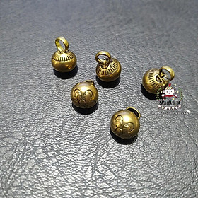 Combo Phụ kiện DIY Handmade Charm Hoa Bạc Đặc - Làm Dây đeo điện thoại Túi ví Keyrings - Nana Shop