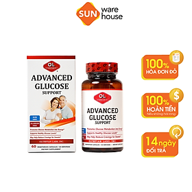 Hình ảnh Viên Uống Hỗ Trợ Ổn Định Đường Huyết Olympian labs Advanced Glucose Support 60 Viên