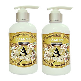 Combo 2 Sữa Dưỡng thể Almond 250ml- L'amont En Provence