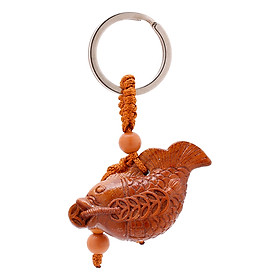 Móc Khóa Cá Chép Ngậm Tiền May Mắn HL200043