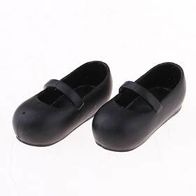 1/6 BJD Girl Dolls Shoes - PU Leather Flats Dancing Shoes - for  for Blythe
