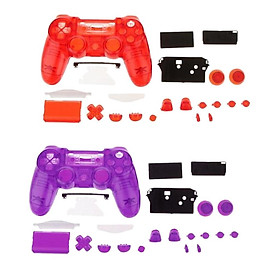 2x Housing Shell Case Mod Kit Replace for Sony PS4 Playstation 4 Dualshock 4