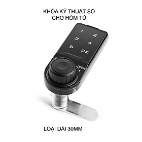 Mua KHÓA SỐ ĐIỆN TỬ KP-ER CHO HÒM TỦ  NGĂN KÉO BÀN TỦ  CÓ THỂ THAY ĐỔI MÃ SỐ  LOẠI DÀI 20mm 30mm