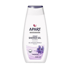 [ Tặng bông tắm ] Sữa tắm tạo bọt Apart Creamy Bath Foam dưỡng ẩm da hương violet 500ml-750ml