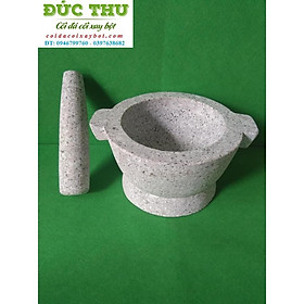 Mua Cối đá giã cua  giã thuốc đông y  thịt chà bông  gỏi đu đủ... đường kính 25cm