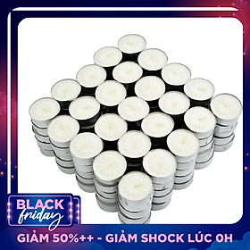 Nến Tealight Milaganics 125 Viên - Trắng