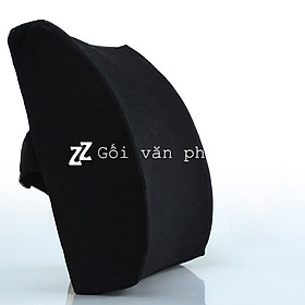 Gối Đệm Tựa Lưng Văn Phòng ZURI PILLOW GTL-01 Chống Đau Mỏi Lưng, Đau Cột Sống (Có Vỏ Vải Và Nhung)