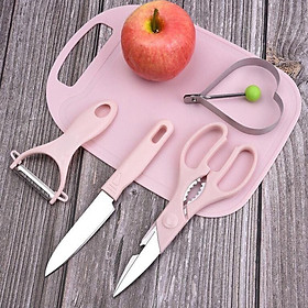 Mua Bộ Dao Thớt 5 Chi Tiết Chế Biến Đồ Ăn Dặm Cho Bé