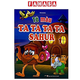 Sách - Tô Màu - Ta Ta Ta Ta Sahur - Tập 1