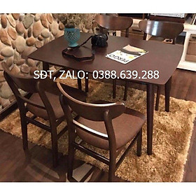 (Freeship) Bộ bàn ăn 4 ghế cao cấp