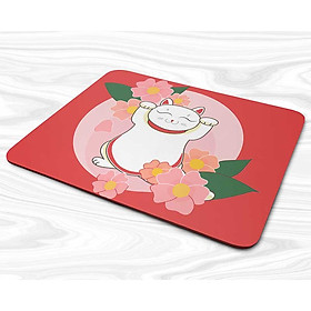 Mua Miếng lót chuột mẫu Mèo Thần Tài giơ hai tay (Kích thước