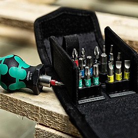 Mua Bộ tua vít cán ngắn 19 cái Kraftform Kompakt Stubby 1 với vít cao cấp BITORSION Wera 05057471001
