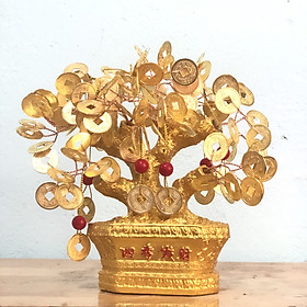 Mua Cây đá phong thủy cây phát tài phát lộc K04 cao 18cm