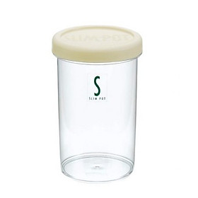 Hộp nhựa đựng thực phẩm hình tròn 680ml nội địa Nhật Bản
