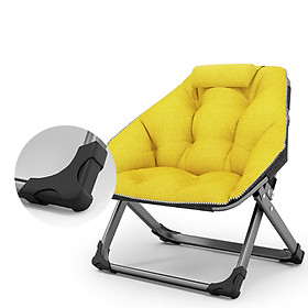 Ghế sofa lười gấp gọn ngồi đọc sách làm việc và thư giãn có gối tựa đầu mẫu mới 2021
