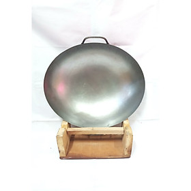 Mua CHẢO THÉP HAI QUAY CHIÊN CƠM HỦ TIẾU XÀO MÌ XÀO GIÒN. - 40CM