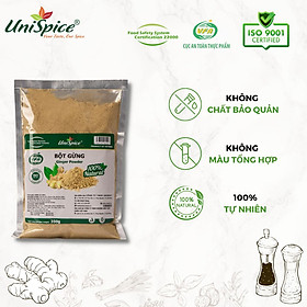 Bột gừng Unispice túi gói 350g