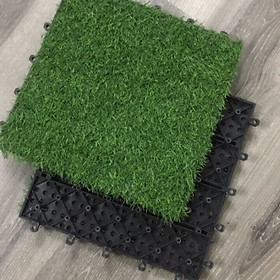 Mua  XUẤT KHẨU CHÂU ÂU  Vỉ cỏ nhân tạo úa 2.5cm - Tấm cỏ nhân tạo lót sàn ban công chất lượng cao Eotygroup