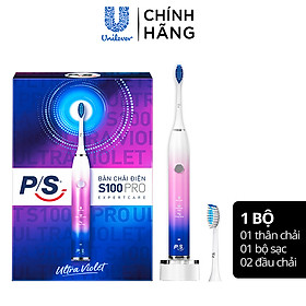 [Nhập coupon giảm ngay 50K]Bàn Chải Điện P/S S100 PRO - Phiên Bản Ultra Violet Giới Hạn - Sạch chuẩn sóng âm