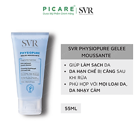 Sữa Rửa Mặt SVR Physiopure Gelée Moussante (55ml)