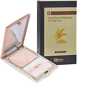 Phấn phủ siêu mịn thảo dược lúa mạch BENEW Two-way Cake Hàn quốc cao cáp (11g) Kèm 3 khuôn