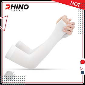 Găng tay xỏ ngón chống nắng Rhino S101, tất tay nam nữ, chống tia UV, chống bụi, Hàng chính hãng