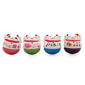 Mua mèo thần tài lật đật 7 cm nhiều màu(giao ngẫu nhiên)